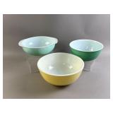 Vintage Pyrex Mixing Bowls
