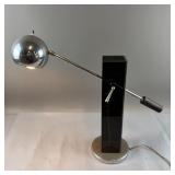 Mid Century Modern Chrome & Acrylic Desk Lamp