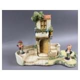 Goebel Hummelscape Torhaus Garden Display Piece