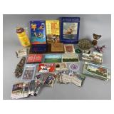 Lot of Contents on Table
