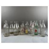 Antique Collectible Milk & Soda  Bottles