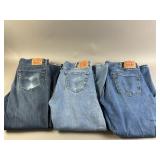 Menï¿½s Dark Wash Levi Jeans