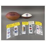 Arena Footballs & Banzai Sports Headbands