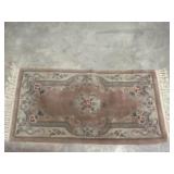 Chinese Aubusson Entryway Rug
