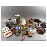 Amethyst Rock, Vintage Toby Mugs & More