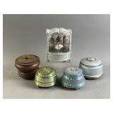Vtg Antique Music Boxes