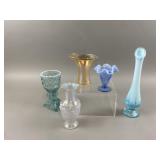Imperial Iridescent Bud Vase, Hobnail Glass & More