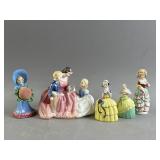 Vtg Royal Doulton Porcelain Figure & More