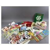Vintage Greeting Cards, Valentines & More
