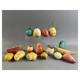 Vtg Stone Fruits
