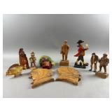 Vintage Hand Craved Sailors, Buddha & More