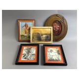 Framed Mixed Art & Print Lot