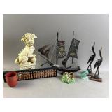 Vtg East Asian & Nautical Decor