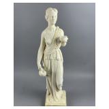 Vintage Italian Alabaster Hebe Statue