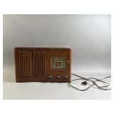 Antq Wood Emerson Vacuum Radio