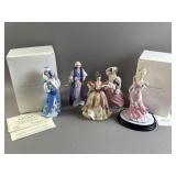 Vtg Lenox Porcelain Figures