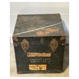Vtg Detroit Blood Storage/Transport Trunk