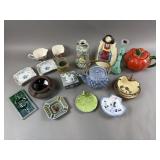 Vintage Ceramic Tea Pots  & More