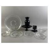 Vtg Imperial Glass Plates, Dishes, & More
