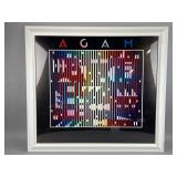 Framed Serigraph by Yaacov Agam
