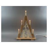 Lenk & Sohn Light Wood Triangle Nativity Scene