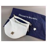 Dooney & Bourke White Pebbled Leather Purse