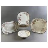 Vtg 22k Plates & Dishware