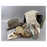 Coach Wool Scarf, Fedora & More