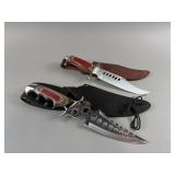 New Starfighter II & Crocodile Bowie Knives