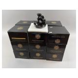 (18) Ceramic Waterfall Incense Burners