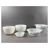 Vtg Milk Glass Hamilton Beach, Glassbake & More