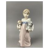 Vintage Lladro 'Arms Full of Love' Figurine