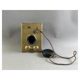 Antq Brass S.H. Couch Company Apartment Intercom