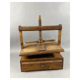 Antique Wooden Press