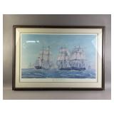 Framed, Signed, # James Clary Lithograph