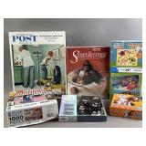 Jigsaw Puzzles Lot & More