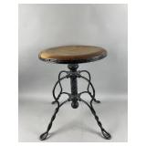 Tonk Manuf. Co. Victorian-era Piano Stool