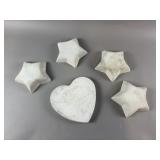 Cement Yard Heart & Stars