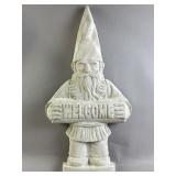 Concrete Gnome Welcome Statue