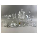 Lot of Clear Glassware