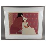 Framed/Numbered/Signed 'The Rose Room'