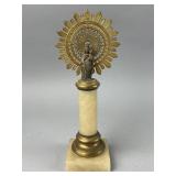 Silver/Gold-plated Statue Our Lady of the Pillar