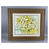 Signed/# Watercolor Botanical Painting by Deva