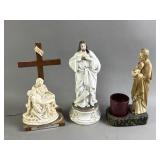 Vtg Religious Figures