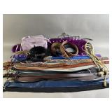 Assortment of Belts, Purse, & More