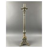 Vintage Silver-plated Altar Candlestick