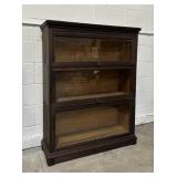 Macey 79 Three Stack Barrister Bookcase