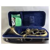 Vtg Euphonium W/ Case and Books