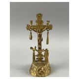 Antique Brass Arma Christi Crucifix