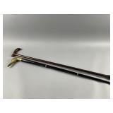 Vintage Brass Duck Handle Walking Cane & More